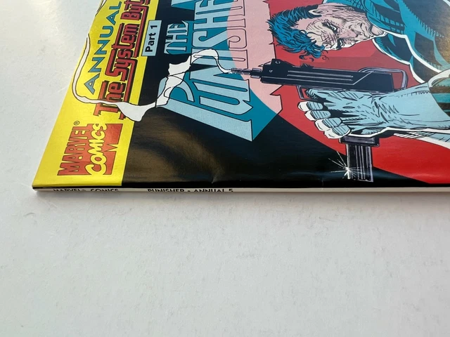 The Punisher Annual #5, Vol. 2 - The System Bytes Pt. 1 (Marvel Comics, 1992) VF 7