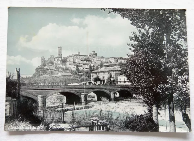 Cartolina Castell'arquato 1956  Foto Vecchia