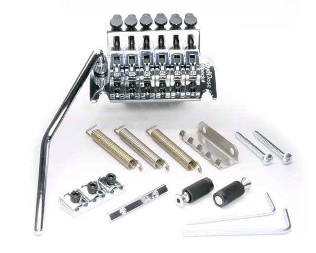 Floyd Rose FRTS1000 Special Series Tremolo Bridge System w/R3 Nut - CHROME