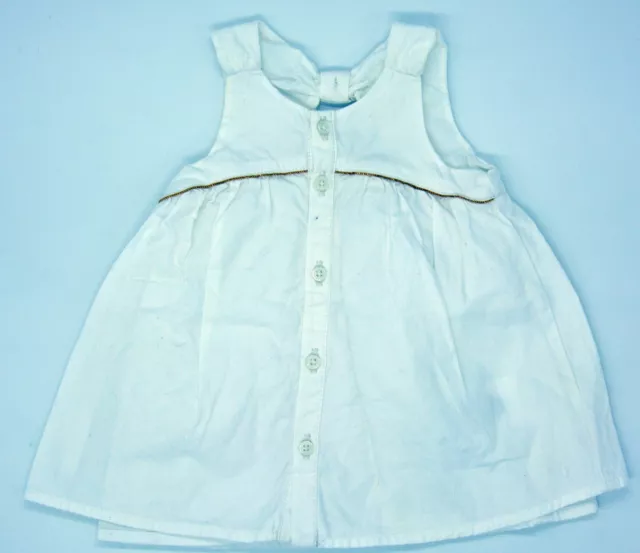 Elegante Original Bebé Diseñador Vestido De Carrement Beau Talla 1M 54