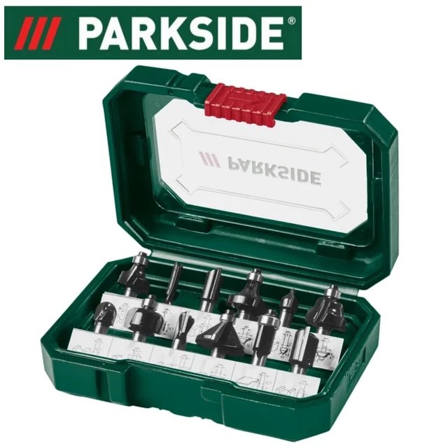 PARKSIDE ROUTER BIT Set 12pc Set (Brand New) $16.99 - PicClick
