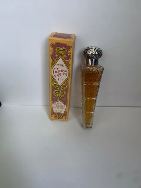 Vintage Avon California Perfume Co. 1979 Anniversary Keepsake Bottle Unopened