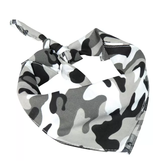 Urbain Camo Coton Bandana - 100% Camouflage Militaire Foulard ?charpe Arm?e Neuf