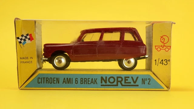 CITROEN 2CV AZAM noir 1/43 NOREV (no solido/eligor/dinky