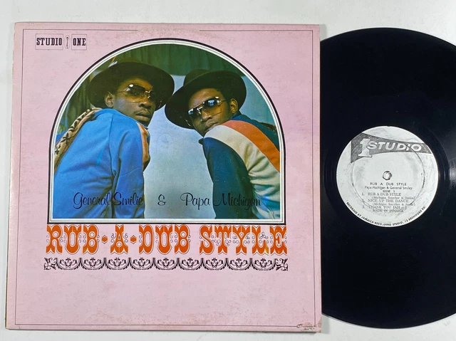 MICHIGAN & SMILY Rub A Dub Style LP レゲエ Michigan & Smiley : Rub