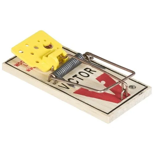 Victor Easy Set Plastic Mouse Trap (6 Traps) M035 Rodent Control