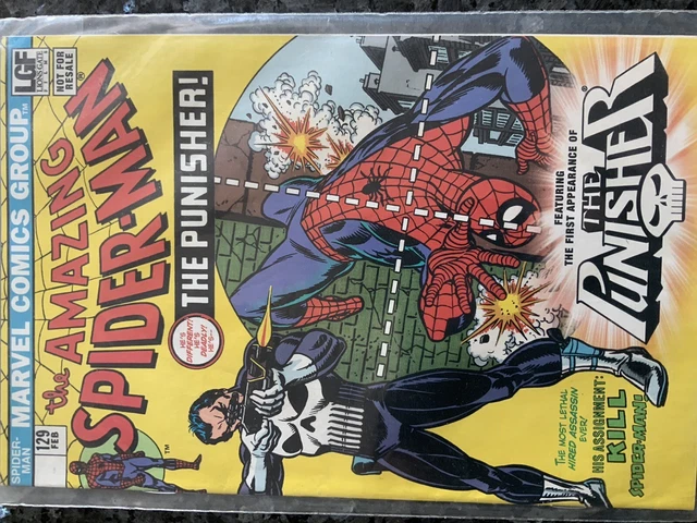 AMAZING SPIDER-MAN #129 NM, Facsimile Edition, Marvel Comics 2023 Free Shipping