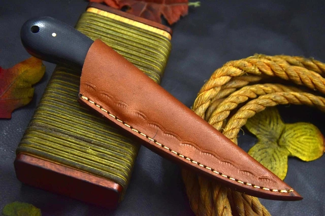 Custom 8.1"OAL Hand Forged Damascus Steel Hunting Knife Handmade (Q765-A) 6