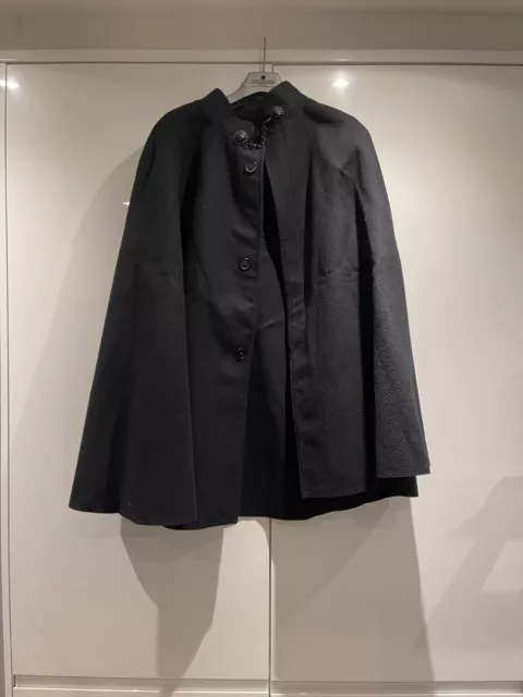 Vintage Police Cape Cheshire Police Constabulary 1960s Melton Wool