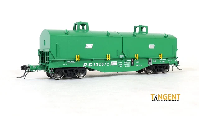 Tangent Penn Central Samuel Rea Shops Class G41A Coil Steel Gondola 27011 HO PC