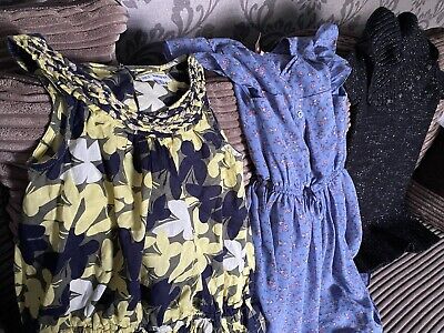 Girls clothing bundle age 6yrs  ( Dress , Jumper Dress, Top  6-7yrs  )