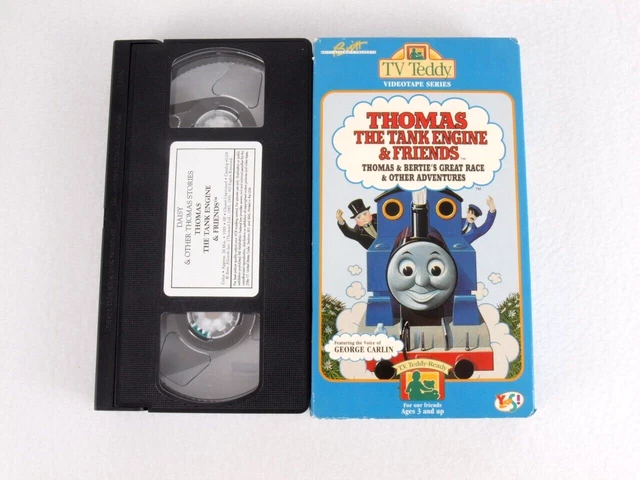 THOMAS THE TANK Engine & Friends VHS Tapes Lot of 2 Bertie's Great Race ...