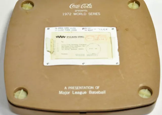 A 16mm Coca-Cola presentation by MLB "1972 World Series". 1600', color & sound.