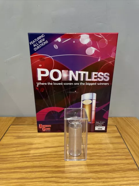 Pointless TV Show Board Game Featuring New Questions (2018) by University Games