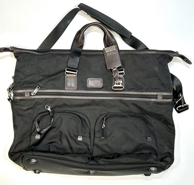 Tumi Alpha Bravo Kessler Large Duffel Carry-on Travel Tote Bag Black - 022353DH