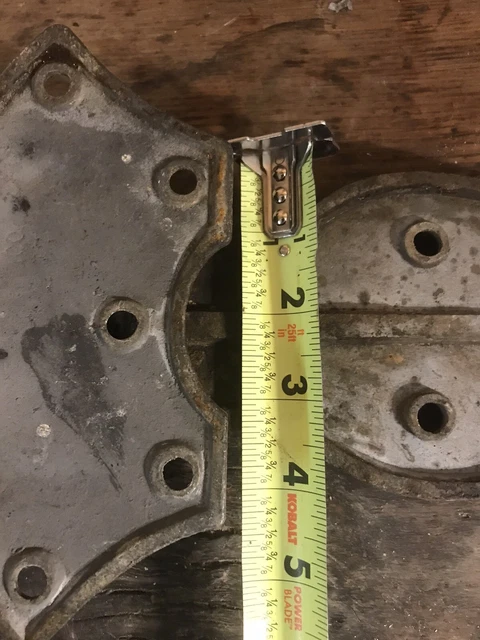 vintage pair of 16”Strap Hinges Cast Metal  for Barn Door, Gates etc. 7