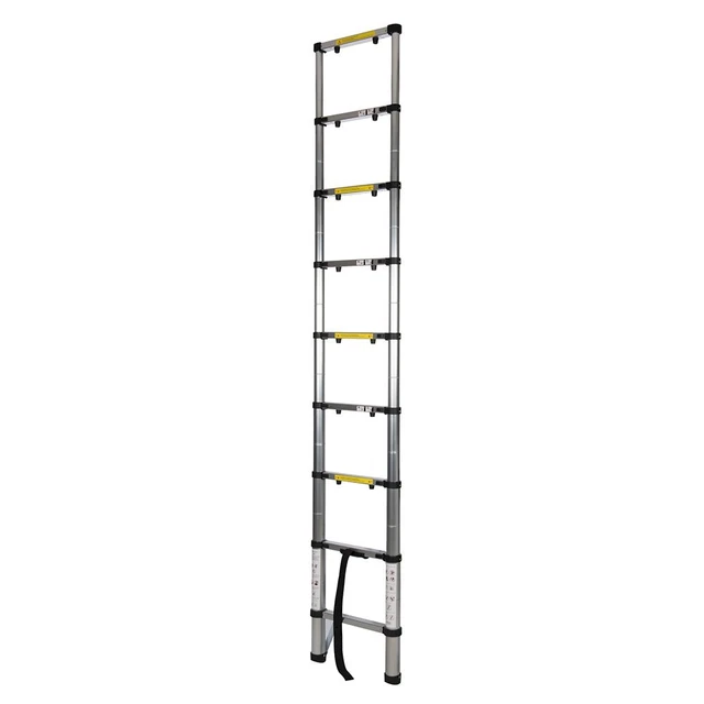 Silverline Scala telescopica 2,6 m 9 battistrada 452123 2