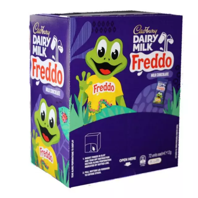 Cadbury Freddo Frogs x 72 Dairy Milk 12g Chocolate Halloween Party Favors Bulk