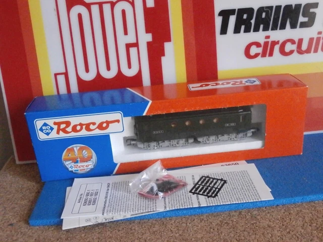 ROCO - R72461 - MODÉLISME FERROVIAIRE - LOCOMOTIVE ELECTRIQUE BB 16000 Beton Son Sncf Ho