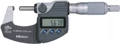 Mitutoyo Digimatic Both Spherical Micrometer BMD-25MX 395-271-30 0-25mm