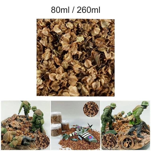 Miniature Leaves Mini Static Model Railroad Scene Diorama Layout