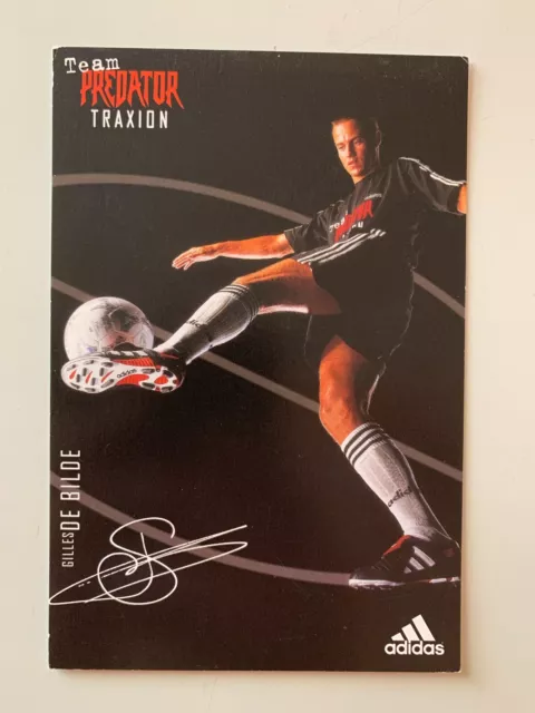 Carte Adidas - Team Predator Traxion - Gilles De Bilde