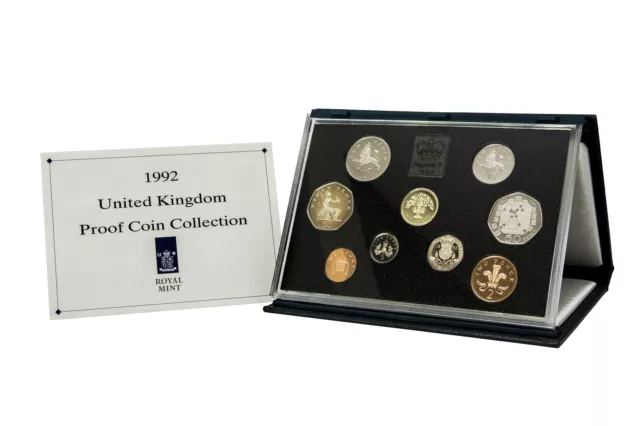 Royal Mint Proof Sets Blue Deluxe 1983 To 1999 Birthday Present Coin Year Sets