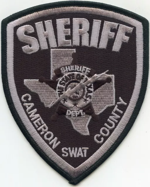 CAMERON COUNTY TEXAS TX Special Weapons And Tactics SWAT SHERIFF POLICE PATCH