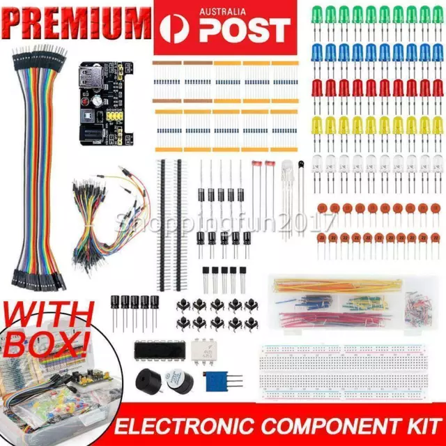 374X Electronic Component Starter Kit Breadboard LED Buzzer Resistor for STM32