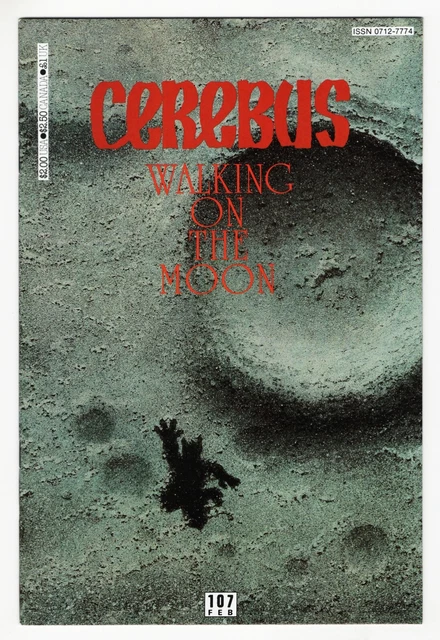 CEREBUS  #107  DAVE SIM  (AARDVARK-VANAHEIM)  VF  or  BETTER!!
