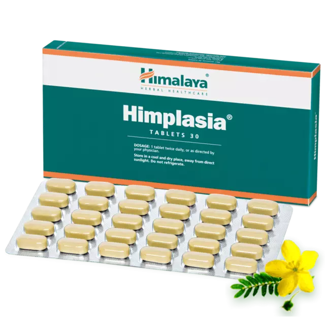 Himalaya Herbal HIMPLASIA Comprimés pour la santé des hommes - 30 Comprimés...