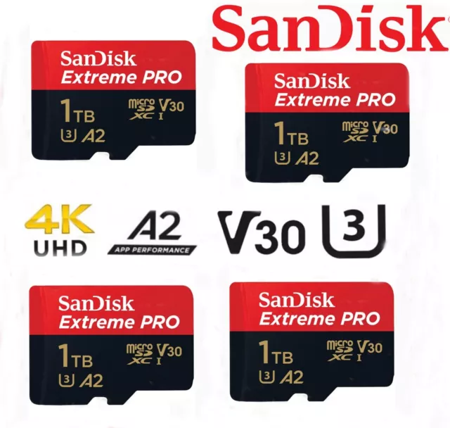 Sandisk Micro SD Card 1TB Extreme Pro Ultra Memory Cards