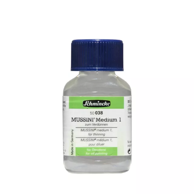 Schmincke MUSSINI Medium 1  Malmittel für Ölfarben 60ml