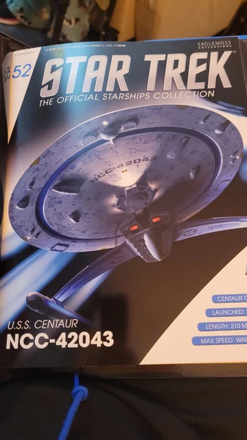 Star Trek Eaglemoss Issue 52 USS Centaur Ship & Magazine