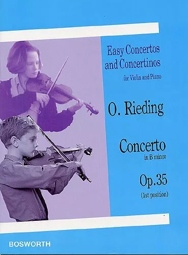 Rieding: Concerto in B minor Op.35 (Violin/Piano) by Oskar Rieding B004NWEZU2