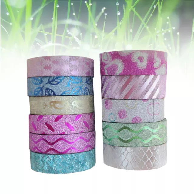 Colorful Duct Tape Set - 6 Rolls of Art Tape for Crafting and Decorating