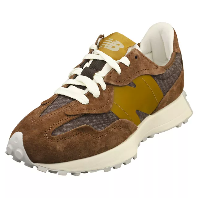 New Balance 327 Mens Brown Fashion Trainers - 9.5 UK