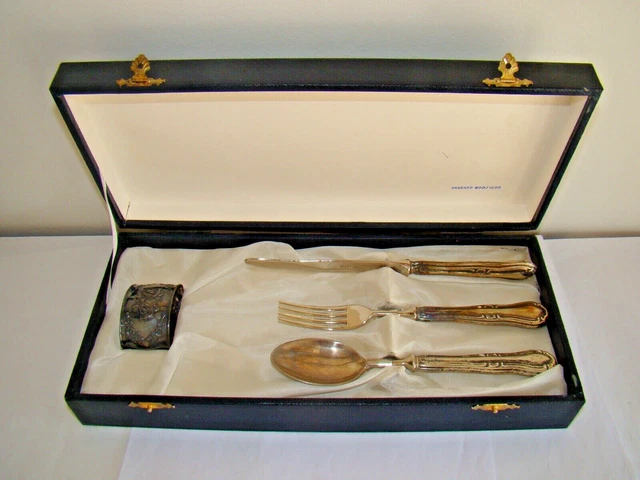 Exceptionnel couverts à salade france 19ème style Empire  ARGENT MASSIF