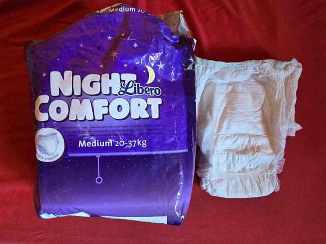 11 VINTAGE LIBERO Night Comfort Diapers Pampers Old Diaper 20-37kg £91.