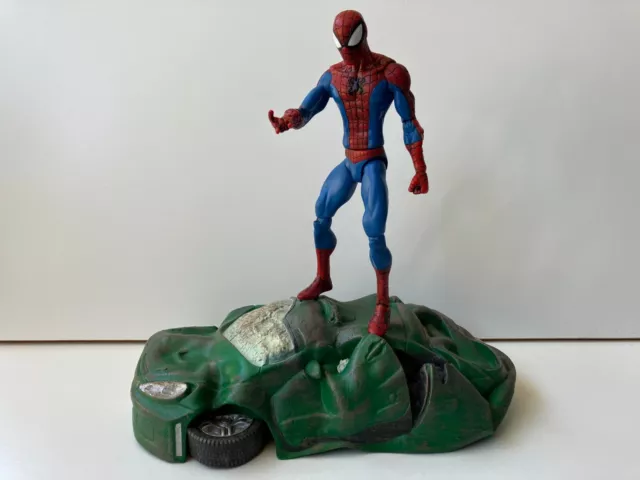 Marvel Diamond Select Spiderman 7" Action Figure loose complete displayed only