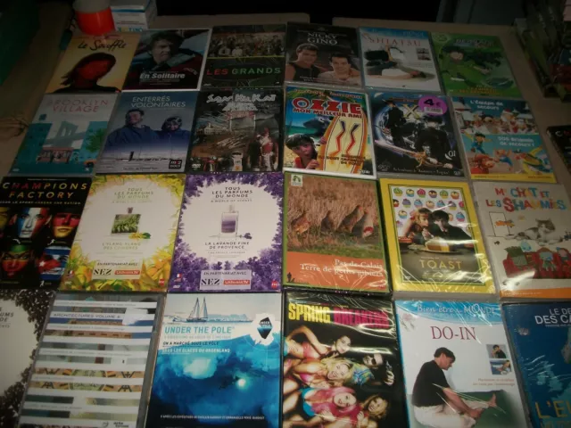 gros lot 130 dvd, lot revendeur, neuf