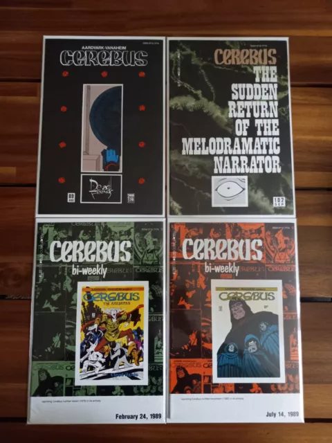 Cerebus Comic Lot by Dave Sim Aardvark Vanaheim