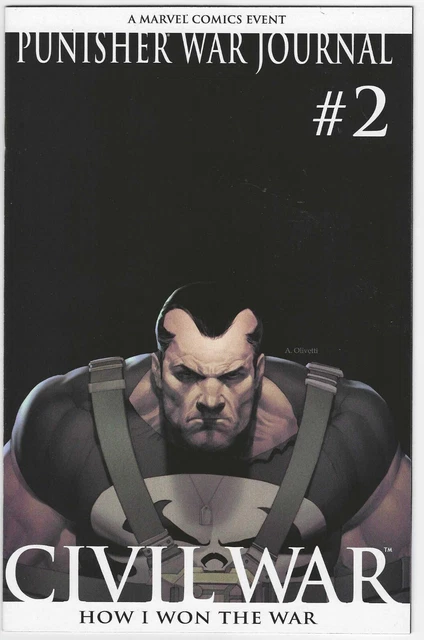 PUNISHER WAR JOURNAL 2 NM 2nd PRINT VARIANT VARIANT 2007 2006 2nd SERIES LB2