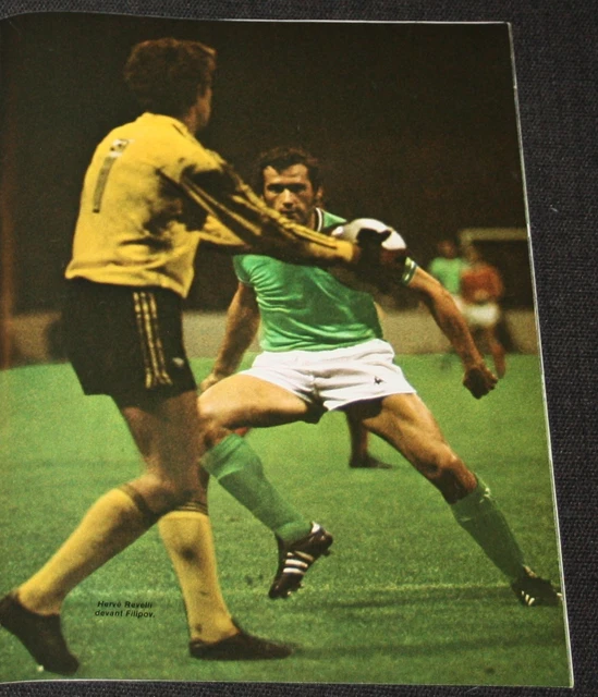 FOOTBALL POSTER ST-ETIENNE Asse 1974 Finale Coupe France C./ Monaco 2-1 Doublé EUR 9,99