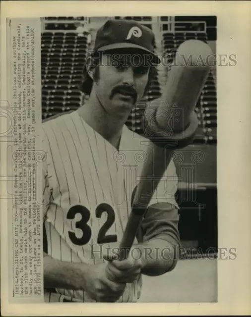 1972 Press Photo Steve Carlton of the Philadelphia Phillies super southpaw