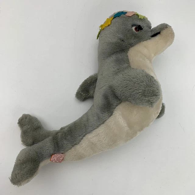 DOLLY DOLPHIN SEA World Plush 14" Stuffed Toy Animal 1981 £12.83