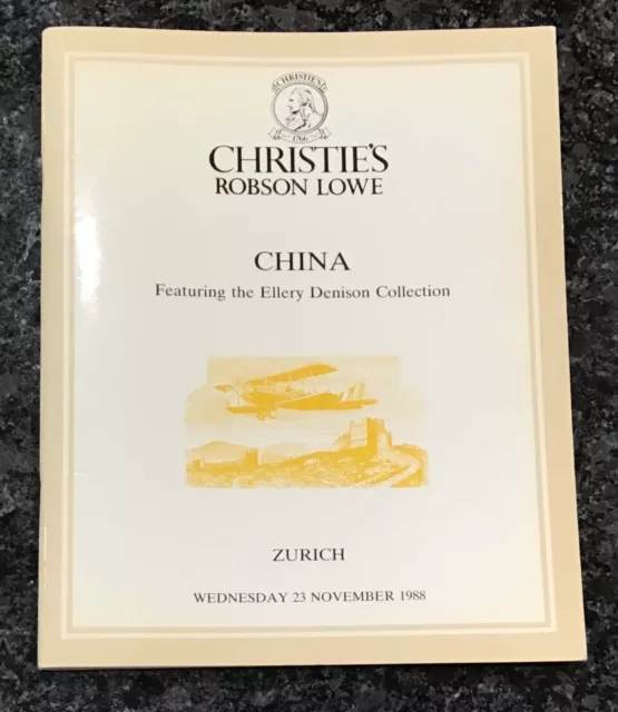 CHINA rarities,proofs,Dowagers,Dues,Frn POs, Auct.Cat.+PR Christie’s Robson Lowe