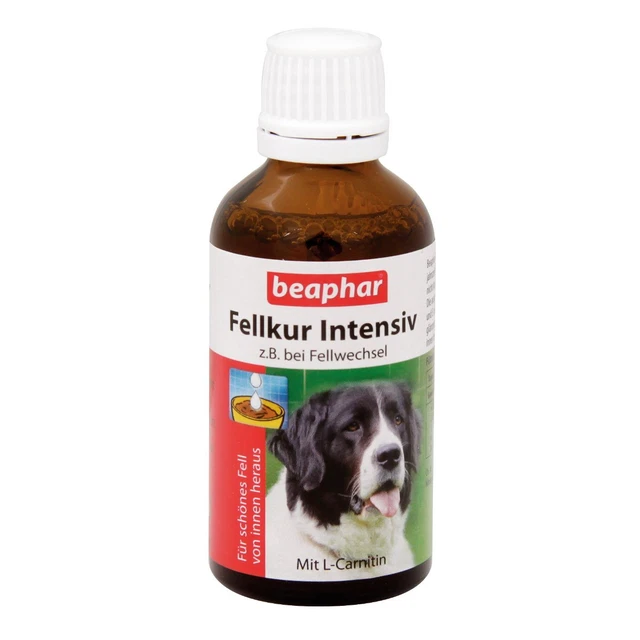 Beaphar Fellkur Intensivo para Perros 50ML Cuidado Del Pelo Mascota Aseo
