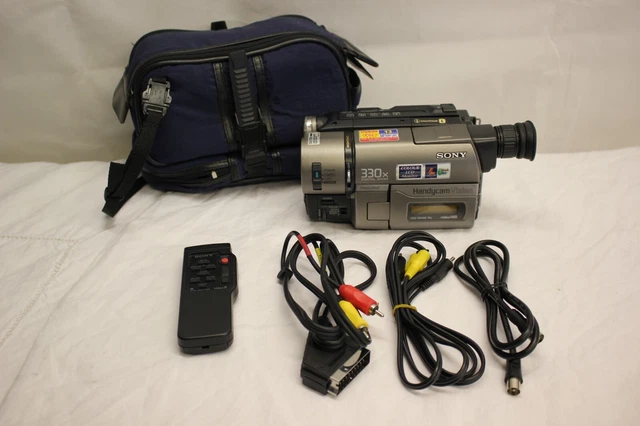 SONY HANDYCAM CCD-TRV46E Hi8 VIDEO CAMERA RECORDER CAMCORDER VIDEO 8