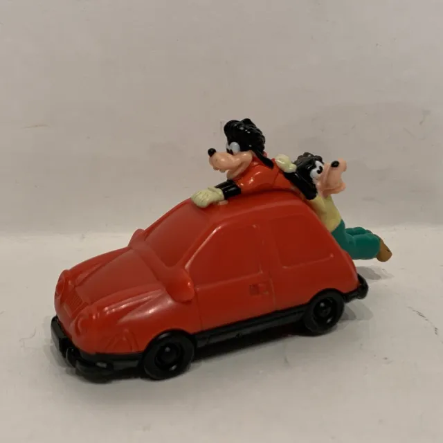 DISNEY A GOOFY Movie Goofy & Max Red Pullback Car Burger King 1995 $8. ...